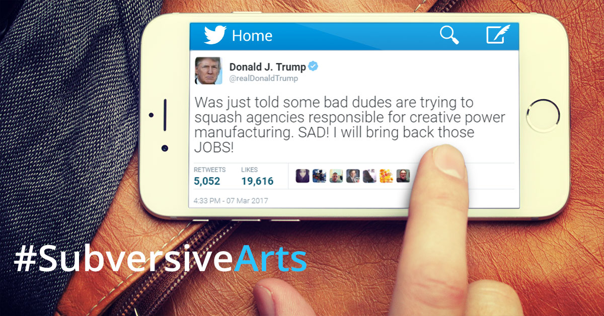 #SubversiveArts