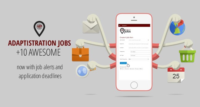 Adaptistration Jobs  +10 awesome