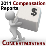 2011 Orchestra Compensation Reports Concertmasters