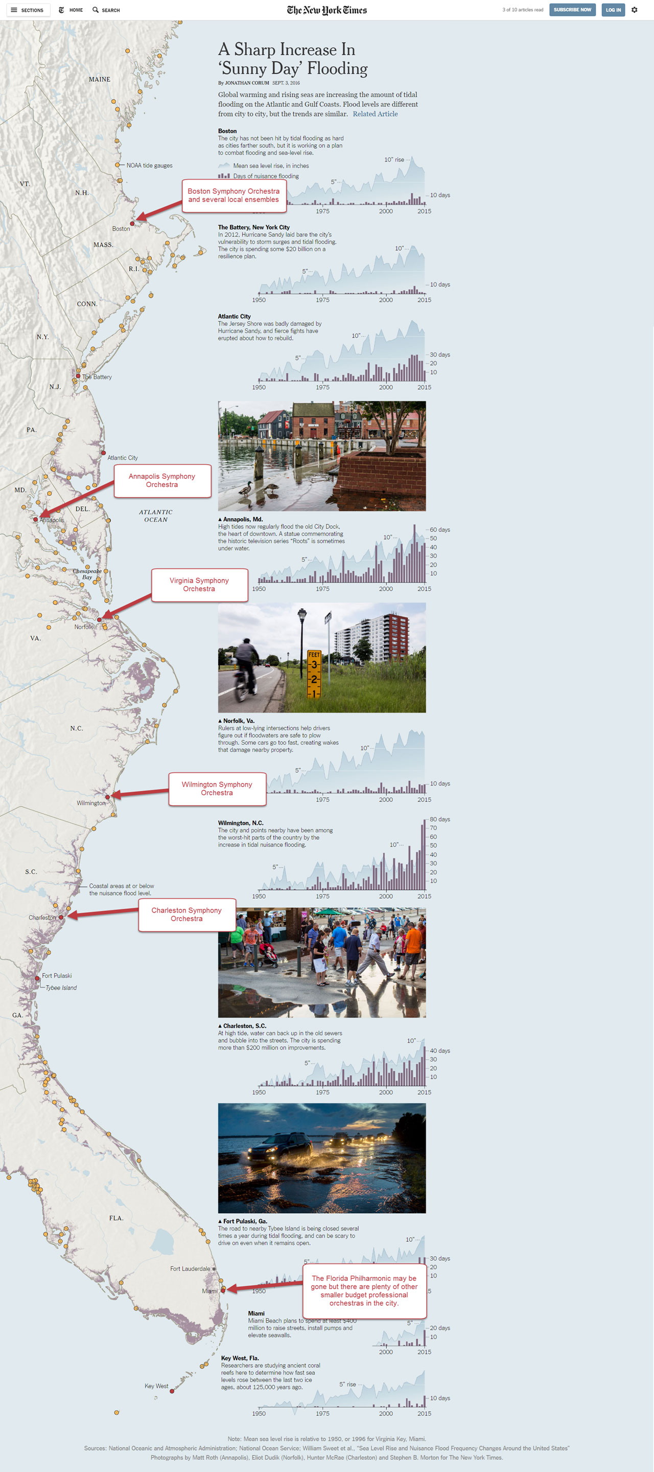 flooding map