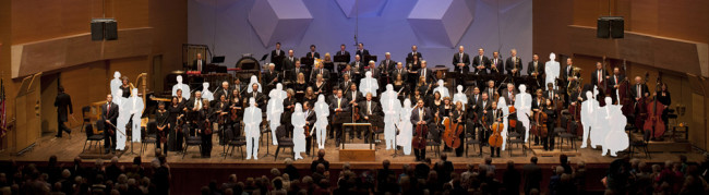 The Minnesota Orchestra photographed on stage Thursday, May 3, 2012  at Orchestra Hall in Minneapolis, MN.